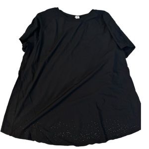 Lululemon black open back tshirt